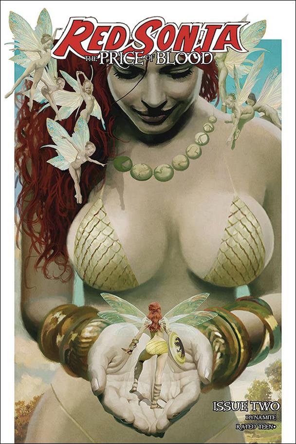 Red Sonja: Price of Blood issue 2 Arthur Suydam Cover