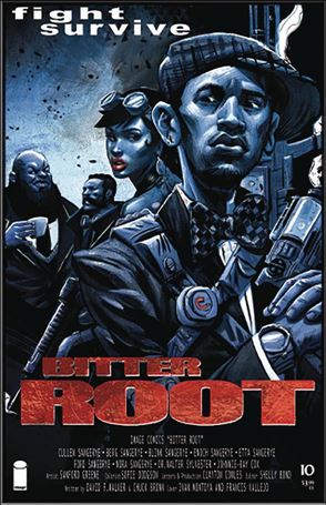 Bitter Root issue 10-B Francis Vallejo Cover