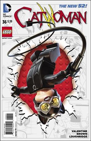 Catwoman (2011) issue 36-B LEGO Cover