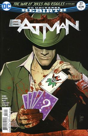 Batman (2016) issue 27 Mikel Janin Cover