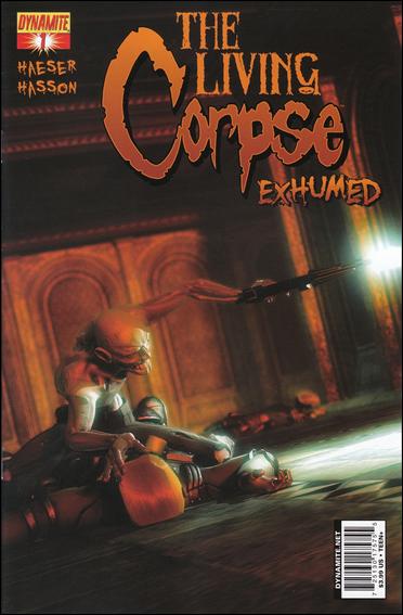 Living Corpse: Exhumed issue 1-C Justin Ritter Cover
