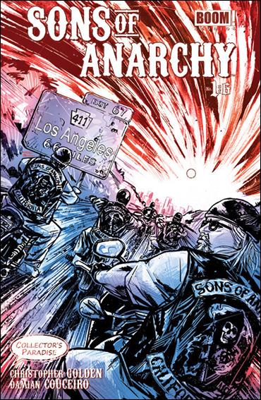 Sons of Anarchy issue 1-O Collector's Paradise "Road to Los Angeles" Cover