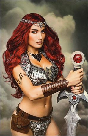 Red Sonja (2017) issue 3-F 1:10 Cosplay Virgin Photo Cover
