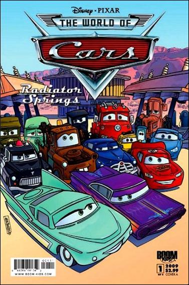 Cars: Radiator Springs issue 1 Alan Gladfelter "Group" Cover