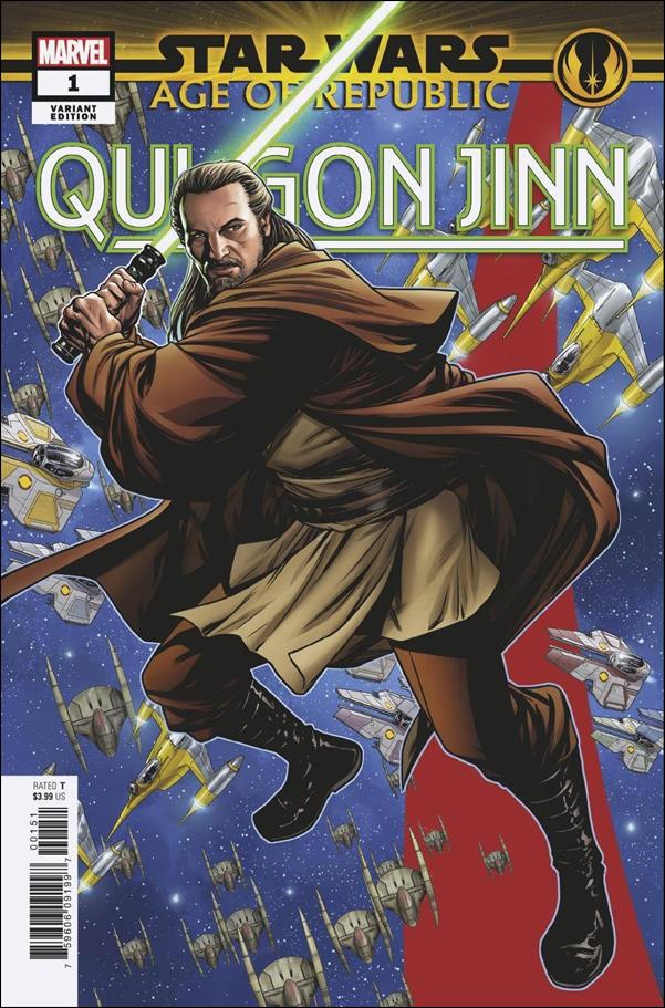 Star Wars: Age of Republic - Qui-Gon Jinn issue 1-E Mike McKone Puzzle Cover