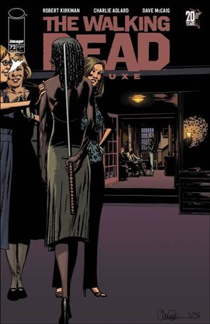 Walking Dead Deluxe issue 72-B Charlie Adlard Cover