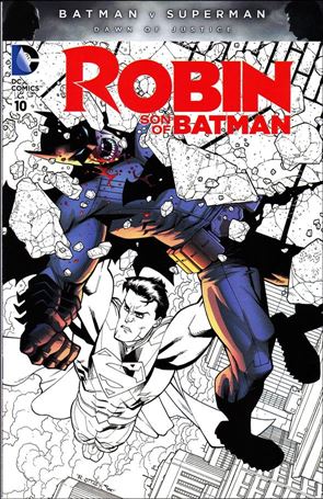 Robin: Son of Batman issue 10-F Unbagged Ryan Ottley Character Colored