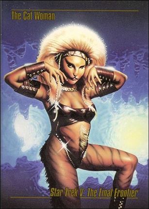 Star Trek Master Series: Series 1 (Base Set) card 77 The Cat Woman