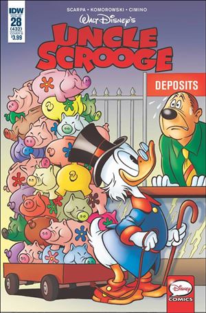 Uncle Scrooge (2015) issue 28-B Daniel Branca Cover