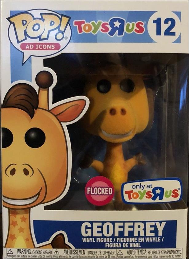 POP! Ad Icons figure 12-B Geoffrey (Flocked) Toys R Us Exclusive