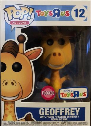 POP! Ad Icons figure 12-B Geoffrey (Flocked) Toys R Us Exclusive