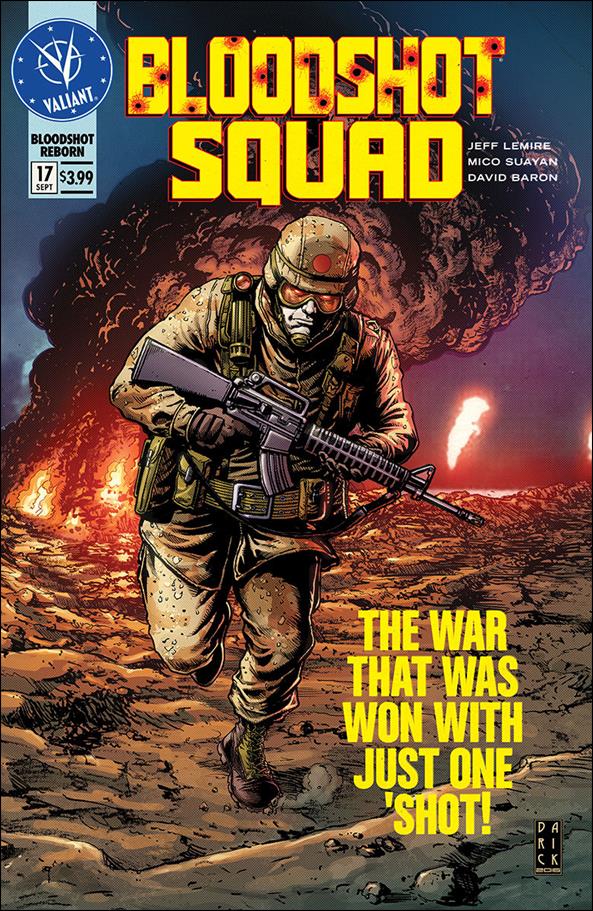 Bloodshot Reborn issue 17-E Darick Robertson 1:20 Cover