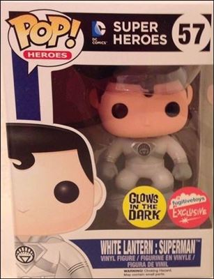POP! Heroes figure 57-B White Lantern:Superman (Glow In The Dark)