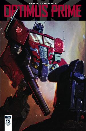 Optimus Prime issue 13-D Livio Ramondelli 1:10 Cover