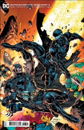 Batman/Fortnite: Zero Point issue 3-B Jim Lee Cardstock Cover