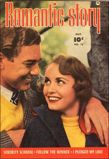 Romantic Story issue 16 Photo Cover