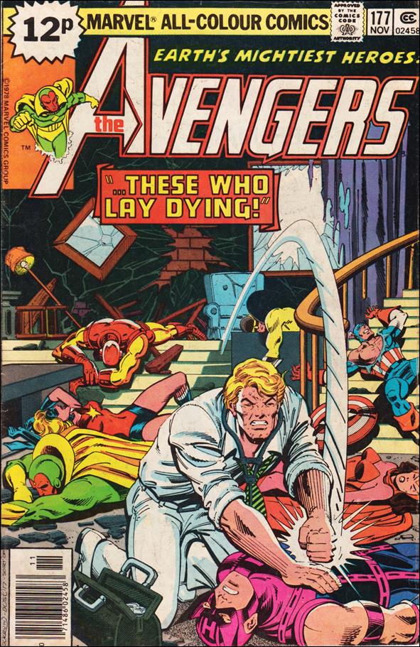 Avengers (1963) issue 177-B UK Price Cover