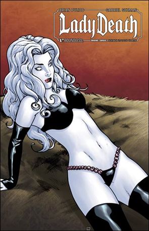 Lady Death Origins: Cursed issue 1-J Kick Back Cover 1/750