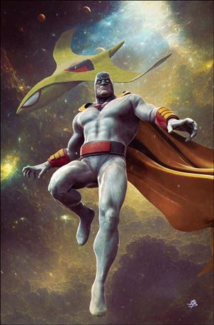 Space Ghost (2024) issue 1-M Björn Barends Foil Virgin 1:15 Cover