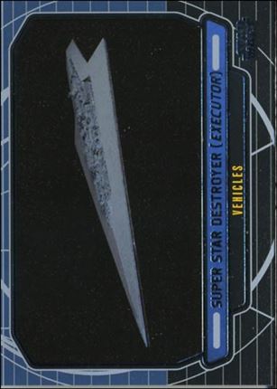 Star Wars Galactic Files (Base Set) card 279 Super Star Destroyer (Executor) Vehicles