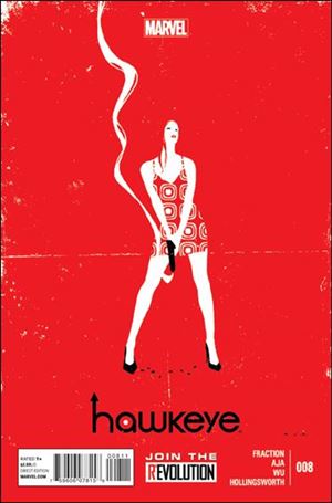 Hawkeye (2012) issue 8 Red Cover