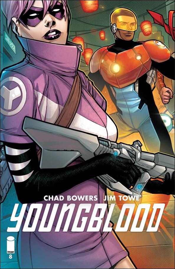 Youngblood (2017) issue 8 Jim Towe Cover