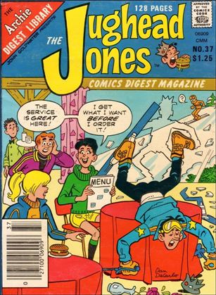 Jughead Jones Comics Digest Magazine issue 37 Digest Sized