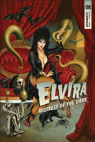 Elvira, Mistress of the Dark (2018) issue 8 Joe Jusko Cover