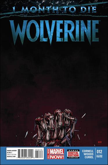 Wolverine (2014) issue 12-C Steve McNiven Cover (2nd Printing)