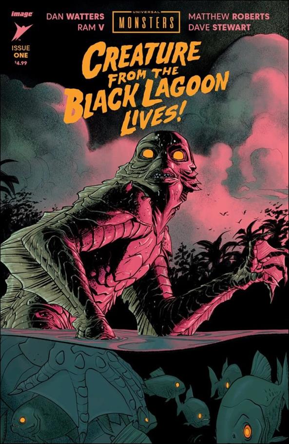 Universal Monsters: Creature From The Black Lagoon Lives! issue 1 Matthew Roberts Cover