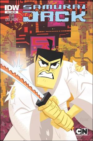 Samurai Jack issue 16-B Ethen Beavers Subscription Cover
