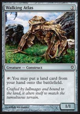 Magic the Gathering: Worldwake (Base Set) card 131 Walking Atlas