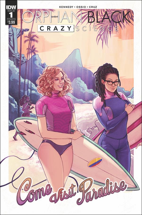 Orphan Black: Crazy Science issue 1-B Elizabeth Beals Cover