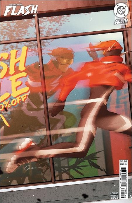 Absolute Flash issue 1-Q Gerald Parel Cardstock Cover (2nd Printing)