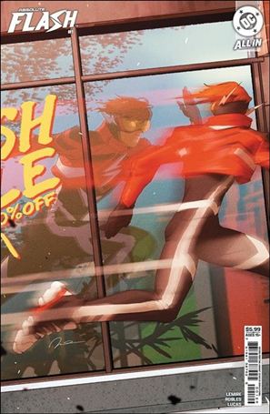 Absolute Flash issue 1-Q Gerald Parel Cardstock Cover (2nd Printing)