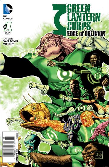 Green Lantern Corps: Edge of Oblivion issue 1 Ethan Van Sciver Cover
