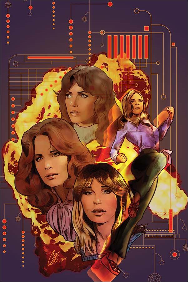 Charlie's Angels vs The Bionic Woman issue 1-G Cat Staggs 1:40 Virgin Cover