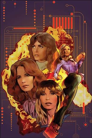 Charlie's Angels vs The Bionic Woman issue 1-G Cat Staggs 1:40 Virgin Cover