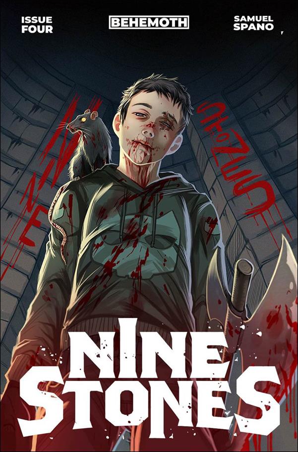 Nine Stones issue 4-B Bloody Cover