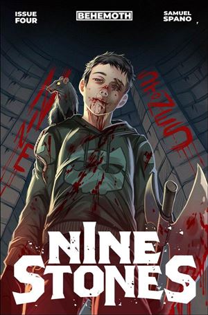 Nine Stones issue 4-B Bloody Cover