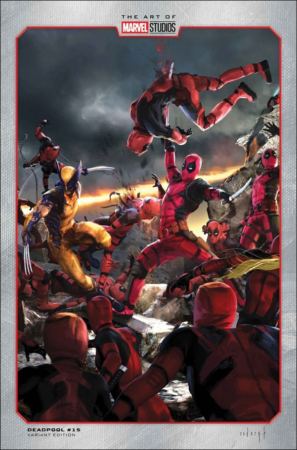 Deadpool (2024) issue 15-E Rodney Fuentebella Marvel Studios Cover