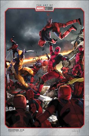 Deadpool (2024) issue 15-E Rodney Fuentebella Marvel Studios Cover