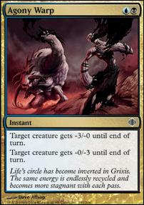 Magic the Gathering: Shards of Alara (Base Set) card 153 Agony Warp