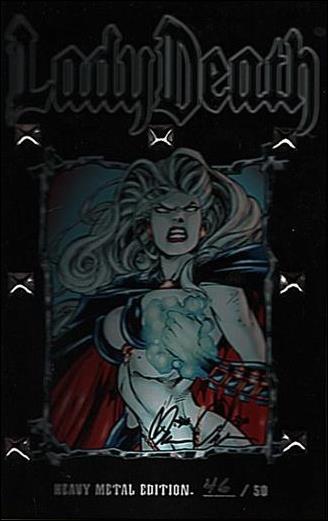 Lady Death: Judgement War issue 1-DA Heavy Metal Edition 1/50