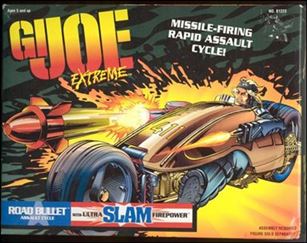 G.I. Joe Extreme Vehicles figure 3 Road Bullet Assault Cycle