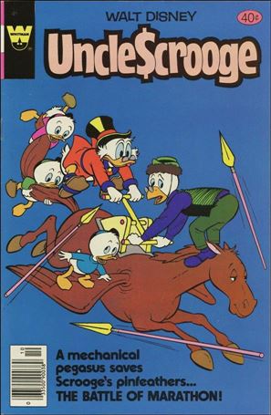 Walt Disney's Uncle Scrooge issue 169-B Whitman Cover