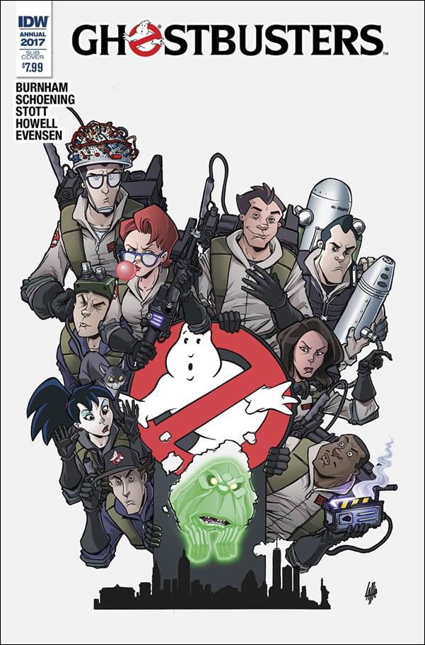Ghostbusters Annual issue 2017-B Tim Lattie Subscription Cover