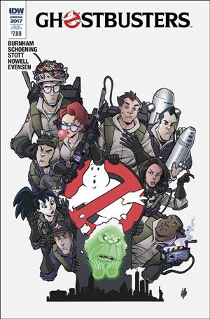 Ghostbusters Annual issue 2017-B Tim Lattie Subscription Cover