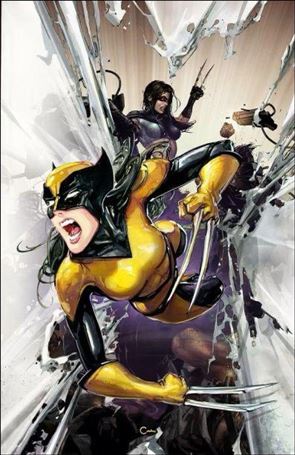 X-Men (2021) issue 1-SV Clayton Crain East Side Comics Virgin Cover