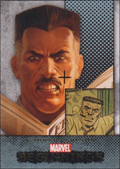 Marvel Beginnings: Series 1 (Base Set) card 88 J. Jonah Jameson